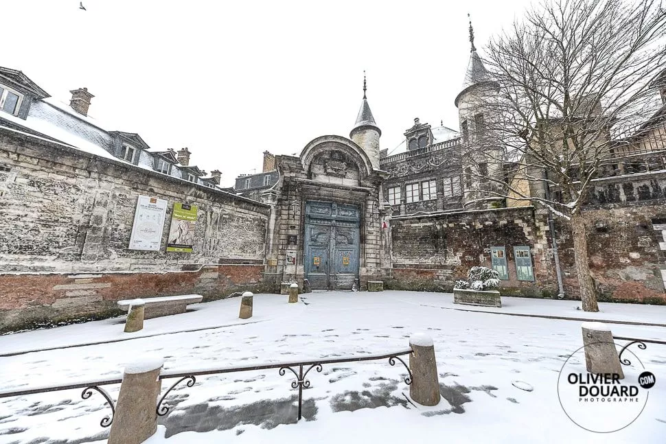 Vauluisant à Troyes photo neige