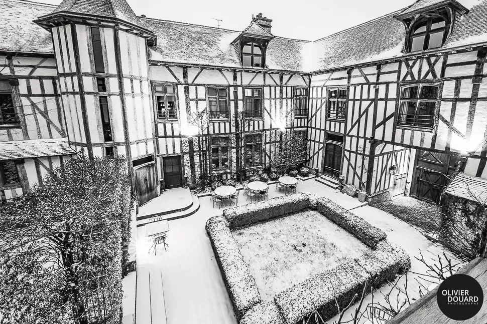 hotel de Troyes neige