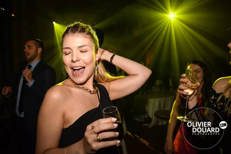 soirée château de Vallery mariage