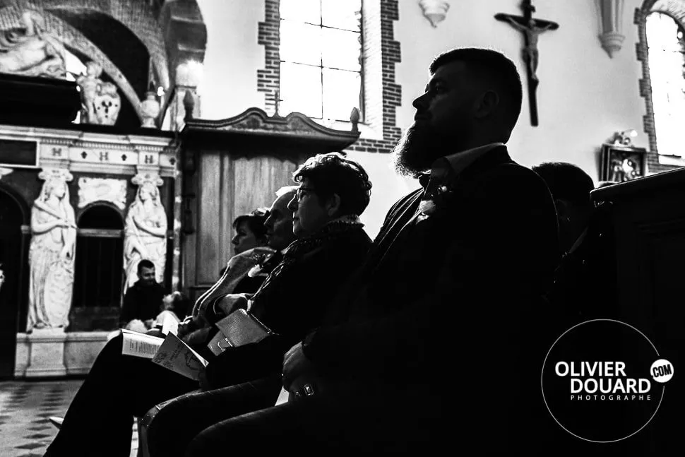 photographe de mariage église de Vallery