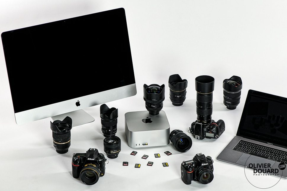 Setup photographe Nikon et Apple pour la retouche photo